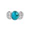 925 Sterling Silver Ring with Turquoise