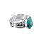 925 Sterling Silver Ring with Turquoise