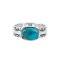 925 Sterling Silver Ring with Turquoise