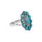 925 Sterling Silver Ring with Turquoise