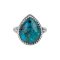 925 Sterling Silver Ring with Turquoise