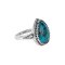 925 Sterling Silver Ring with Turquoise