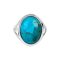 925 Sterling Silver Ring with Turquoise