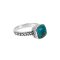 925 Sterling Silver Ring with Turquoise