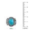 925 Sterling Silver Ring with Turquoise