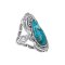 925 Sterling Silver Ring with Turquoise