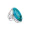 925 Sterling Silver Ring with Turquoise