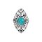 925 Sterling Silver Ring with Turquoise