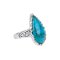 925 Sterling Silver Ring with Turquoise