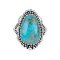 925 Sterling Silver Ring with Turquoise