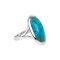 925 Sterling Silver Ring with Turquoise