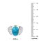 925 Sterling Silver Ring with Turquoise