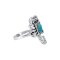 925 Sterling Silver Scorpion Ring with Turquoise