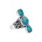 925 Sterling Silver Ring with Turquoise