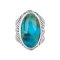 925 Sterling Silver Ring with Turquoise