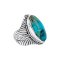 925 Sterling Silver Ring with Turquoise