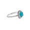 925 Sterling Silver Ring with Turquoise