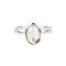 925 Sterling Silver Shell Ring with Mother of Pearl