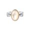 925 Sterling Silver Ring with Mother of Pearl