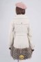 เช่าเสื้อโค้ทผู้หญิง รุ่น  Fur Eburnean Swing Double Breasted Coat  904GCF186FAWHS1