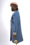 เช่าเสื้อโค้ทผู้หญิง รุ่น Prussian Blue breasted Coat	901GCL027FABLS1