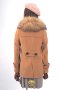 เช่าเสื้อโค้ทผู้หญิง รุ่น  Fur Peacan Brown Duffle Coat  902GCL197FABRS1