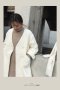 เช่าเสื้อโค้ทผู้หญิง รุ่น   Faux Fur Fluffy Valspar Cream Coat white Scarf  905GCF2033FACRS1