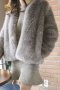 เช่าแจ็คเก็ตเฟอร์ รุ่น Beluga Fur Faux jacket	902GJF035FAGYM1