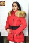 เช่าเสื้อขนเป็ดรุ่น  Fort York Red Padded Overcoat  0912GDS643FARES1