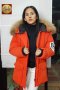 เช่าเสื้อขนเป็ด รุ่น Bright Orange red Padded Overcoat 0912GDS660FARE4XL