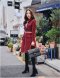 เช่าเดรสวูล ผู้หญิง รุ่น Vermelho Brilhante Dress	0906GCL472FARE