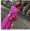 เช่าเสื้อโค้ทผู้หญิง รุ่น  Pink Glo Swing Double Breasted Coat   904GCL342FAPKF1