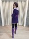 เช่าเสื้อโค้ทผู้หญิง  รุ่น *** Limited Edition ***   Glowing Purple Single Breasted Coat	2107GCL1316FApp1