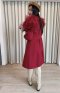 เช่าเสื้อโค้ทผู้หญิง  รุ่น *** Limited Edition ***  Red Rosella Dress Coat	2107GCL1092FAPK1