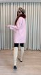 เช่าเสื้อโค้ทผู้หญิง  รุ่น " Aurora Pink Single Breasted Coat"	2107GCL1155FAPK1