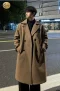 เช่าเสื้อกันหนาว รุ่น  Winter Thickened High-End Stylish Trench Coat, Oversized Long Coat WINTERCLOTHFA0159