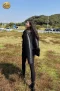 เช่าเสื้อกันหนาว รุ่น Black Oversized High Neck Puffer Jacket WINTERCLOTHFA0294