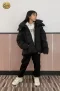 เช่าเสื้อกันหนาว รุ่น Black Hooded Puffer Jacket WINTERCLOTHFA0288 / WINTERCLOTHFA0287