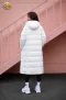เช่าเสื้อโค้ทขนเป็ด White Long Down 600 Hooded Winter Coat WINTERCLOTHFA0184
