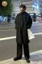 เช่าเสื้อกันหนาว รุ่น Japanese Style Wool Coat for Men,Winter Thickened Oversized Long Coat WINTERCLOTHFA0160 WINTERCLOTHFA0161