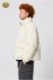 เช่าเสื้อกันหนาว Men's Cream Puffer Winter Jacket WINTERCLOTHFA0126