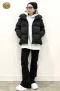 เช่าเสื้อกันหนาว รุ่น Black Hooded Puffer Jacket WINTERCLOTHFA0288 / WINTERCLOTHFA0287