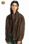 เช่าเสื้อกันหนาว รุ่น Furry Leather Jacket Maillard Brown  WINTERCLOTHFA0107 / WINTERCLOTHFA0299