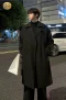 เช่าเสื้อกันหนาว รุ่น Japanese Style Wool Coat for Men,Winter Thickened Oversized Long Coat WINTERCLOTHFA0160 WINTERCLOTHFA0161