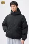 เช่าเสื้อกันหนาว รุ่น Black Minimal Hooded Puffer Jacket WINTERCLOTHFA0290 / WINTERCLOTHFA0291