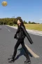 เช่าเสื้อกันหนาว รุ่น Black Oversized High Neck Puffer Jacket WINTERCLOTHFA0294