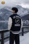 เช่าเสื้อแจ็กเกต Navy & Cream Los Angeles Dodgers Varsity Jacket WINTERCLOTHFA0112