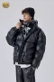 เช่าเสื้อกันหนาว รุ่น GUUKA Trendy Black Turtleneck Cotton Jacket ,WINTERCLOTHFA0110 / WINTERCLOTHFA0109