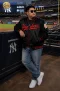 เช่าเสื้อแจ็กเก็ต Men’s Black & Red Baseball Varsity Jacket WINTERCLOTHFA0283