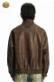 เช่าเสื้อกันหนาว รุ่น Furry Leather Jacket Maillard Brown  WINTERCLOTHFA0107 / WINTERCLOTHFA0299